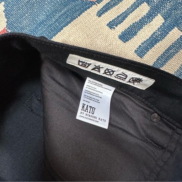 NWT Black - HIROSHI KATO
The Hammer Straight- Night 10.5oz Selvedge 38/28 - Picture 10 of 10